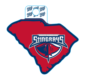 Stingrays Relish State Sticker