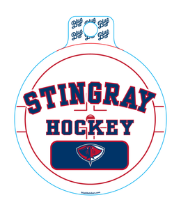 Stingrays Hockey Ice Sticker