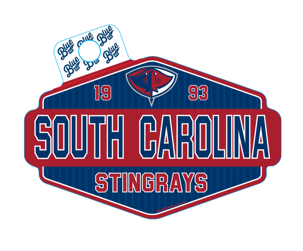 Stingrays Goody Bag Sticker