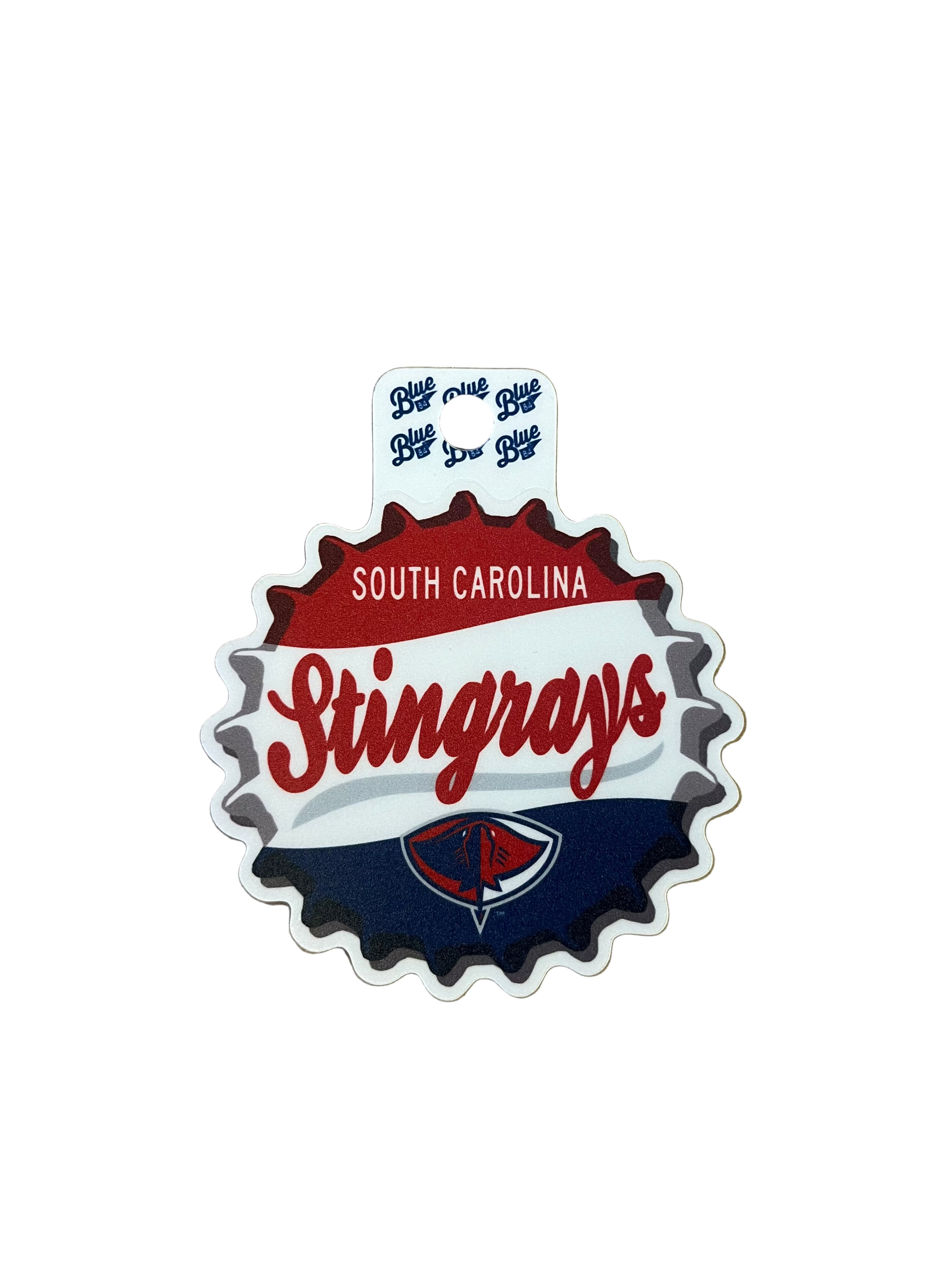 Stingrays Bottle Top Sticker
