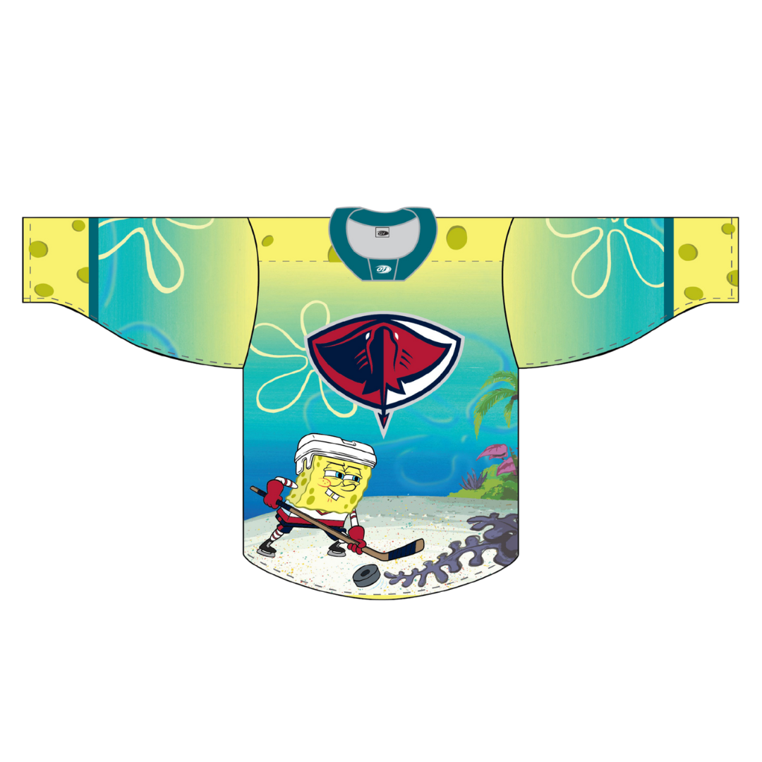 PRE-ORDER: SpongeBob Squarepants Replica Jersey (Please Read Description Below)