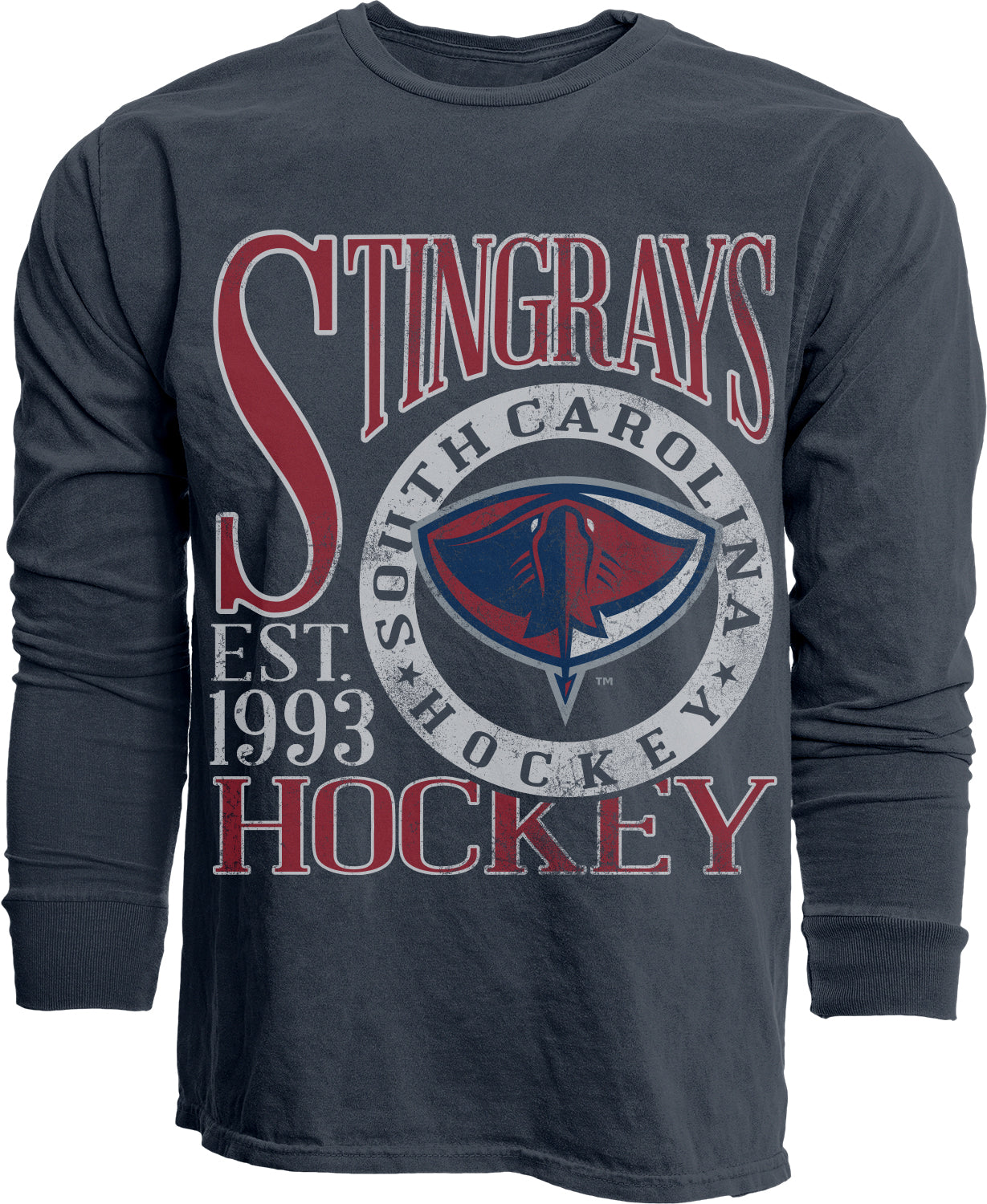 Navy First Dibs Long Sleeve T-Shirt
