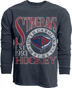Navy First Dibs Long Sleeve T-Shirt