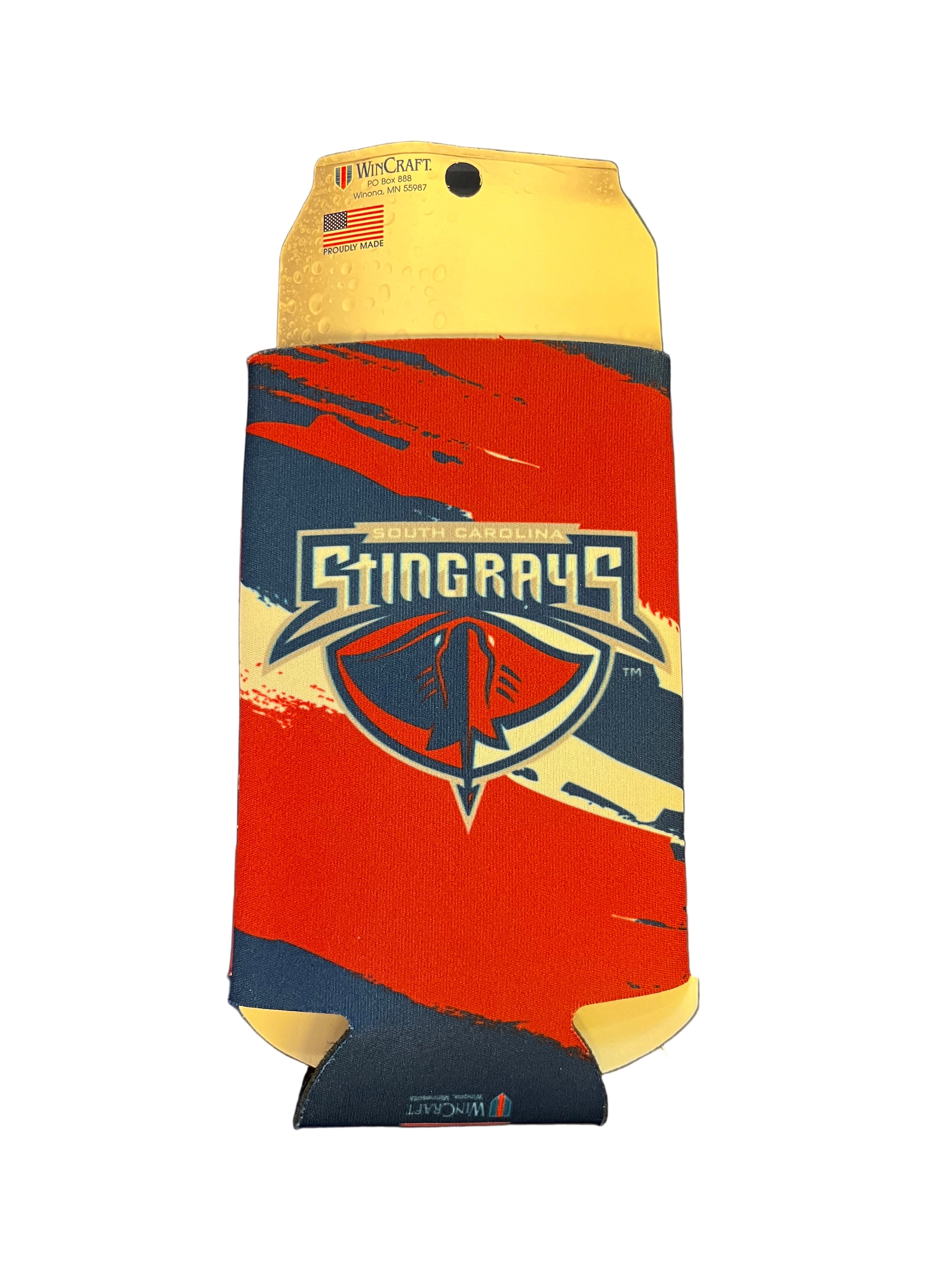 Stingrays Can Cooler Paint Koozie