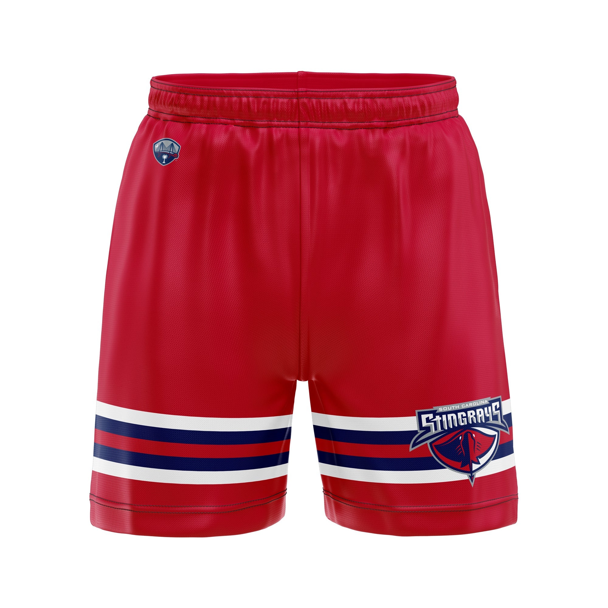 South Carolina Stingrays Red Hockey Shorts (PLEASE READ DESCRIPTION BELOW)