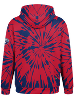 Load image into Gallery viewer, South Carolina Stingrays Red Tie-Dye Hockey Hoodie
