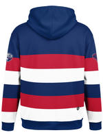 Load image into Gallery viewer, South Carolina Stingrays Red Striped Hockey Hoodie

