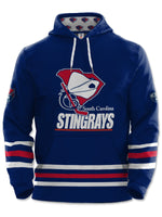 Load image into Gallery viewer, South Carolina Stingrays Navy Hockey Hoodie (PLEASE READ DESCRIPTION BELOW)
