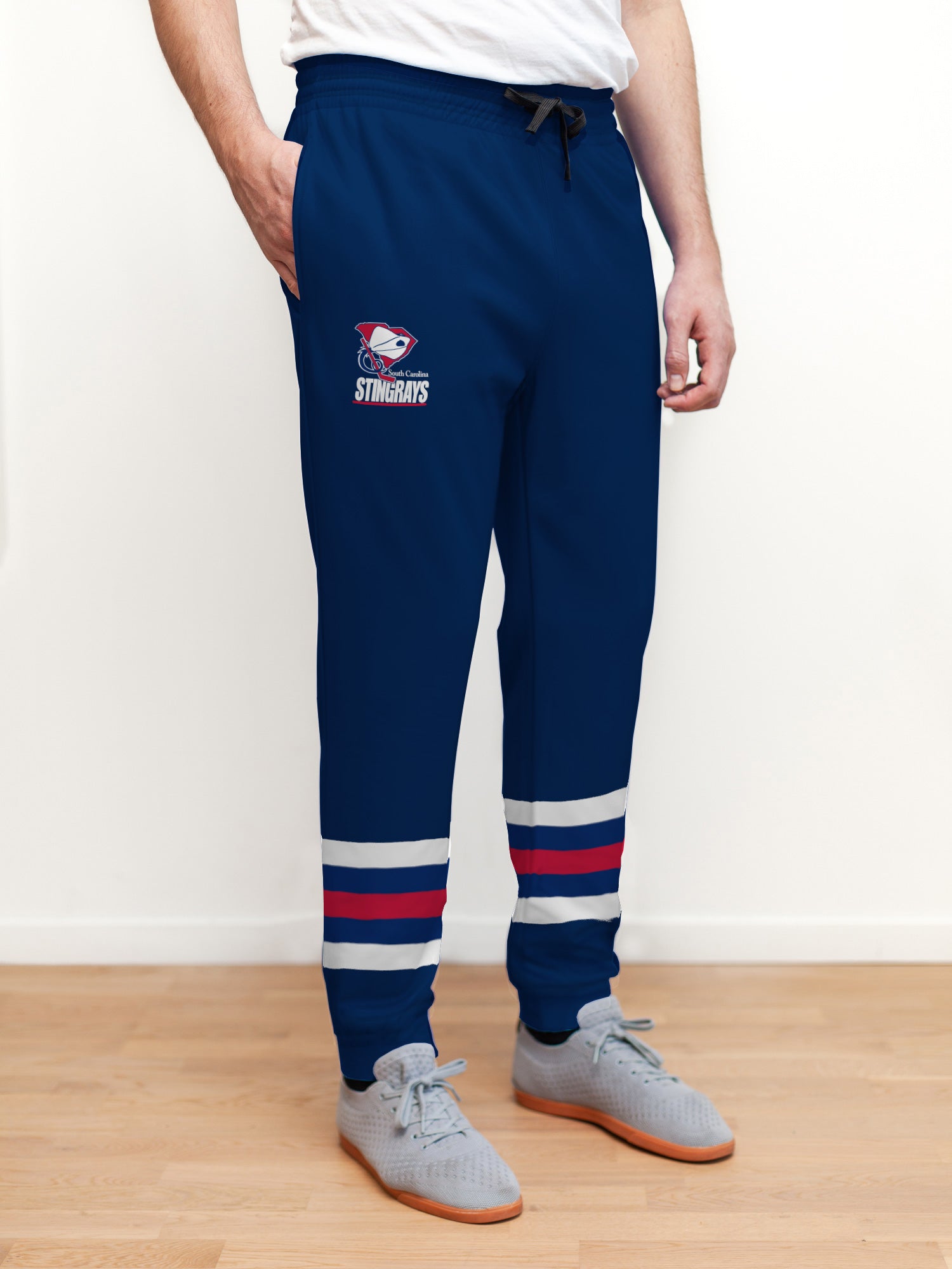 South Carolina Stingrays Navy Hockey Jogger Pants (PLEASE READ DESCRIPTION BELOW)