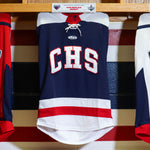 Load image into Gallery viewer, Adult Athletic Knit Stingrays Replica CHS Jersey
