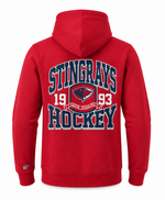 Load image into Gallery viewer, Stingrays Red Collegiate Zip Up Jacket
