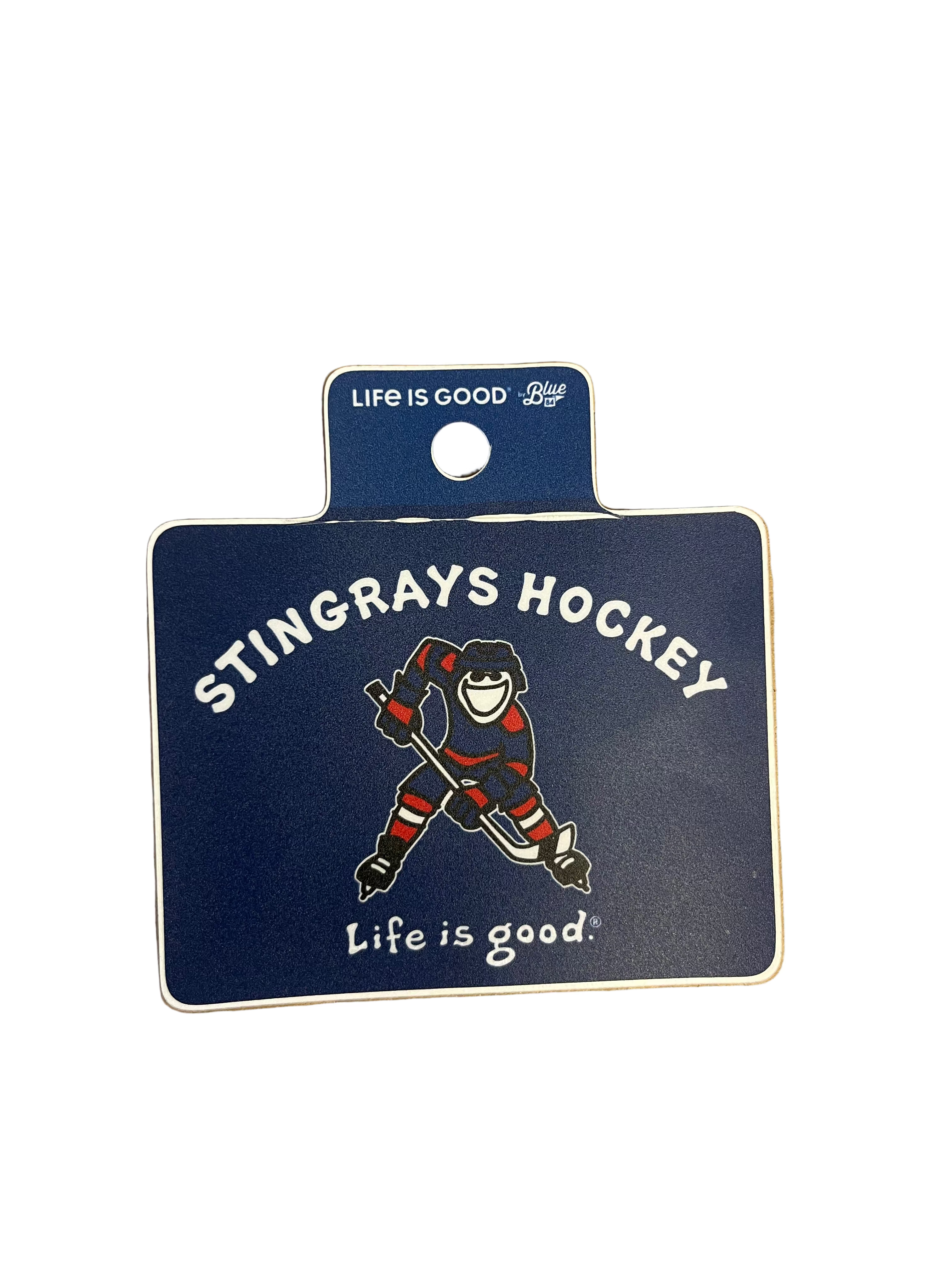 Stingrays Blue Life Is Good Sticker