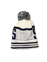 Load image into Gallery viewer, CCM Stingrays White Pom Knit Beanie
