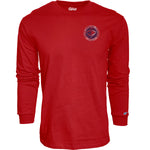 Load image into Gallery viewer, Red Shining Moon Long Sleeve T-Shirt
