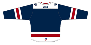 Adult Navy Athletic Knit Stingrays Replica Jersey