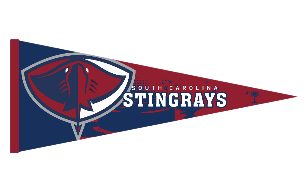 Stingrays Large Logo Pennant