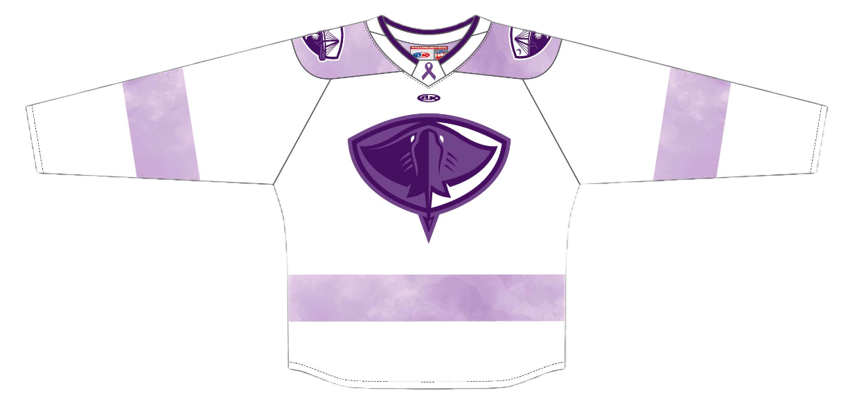 PRE-ORDER: Youth Rays Cancer Awareness Replica Jersey (Please Read Description Below)