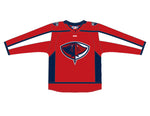 Load image into Gallery viewer, Adult Athletic Knit Stingrays SUBLIMATED Replica Red Jersey
