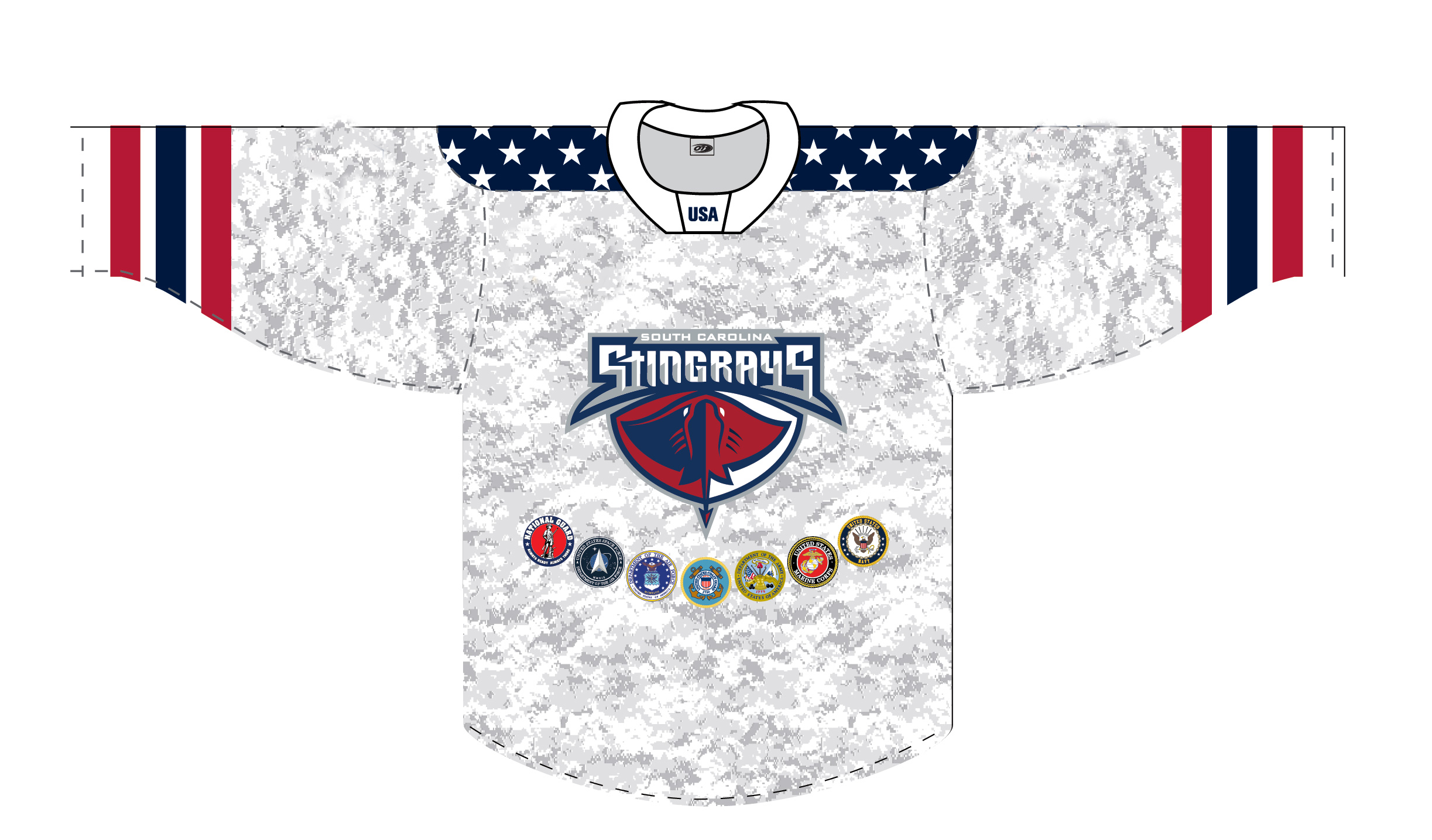 PRE-ORDER: Military Appreciation Jersey (Please Read Description Below)