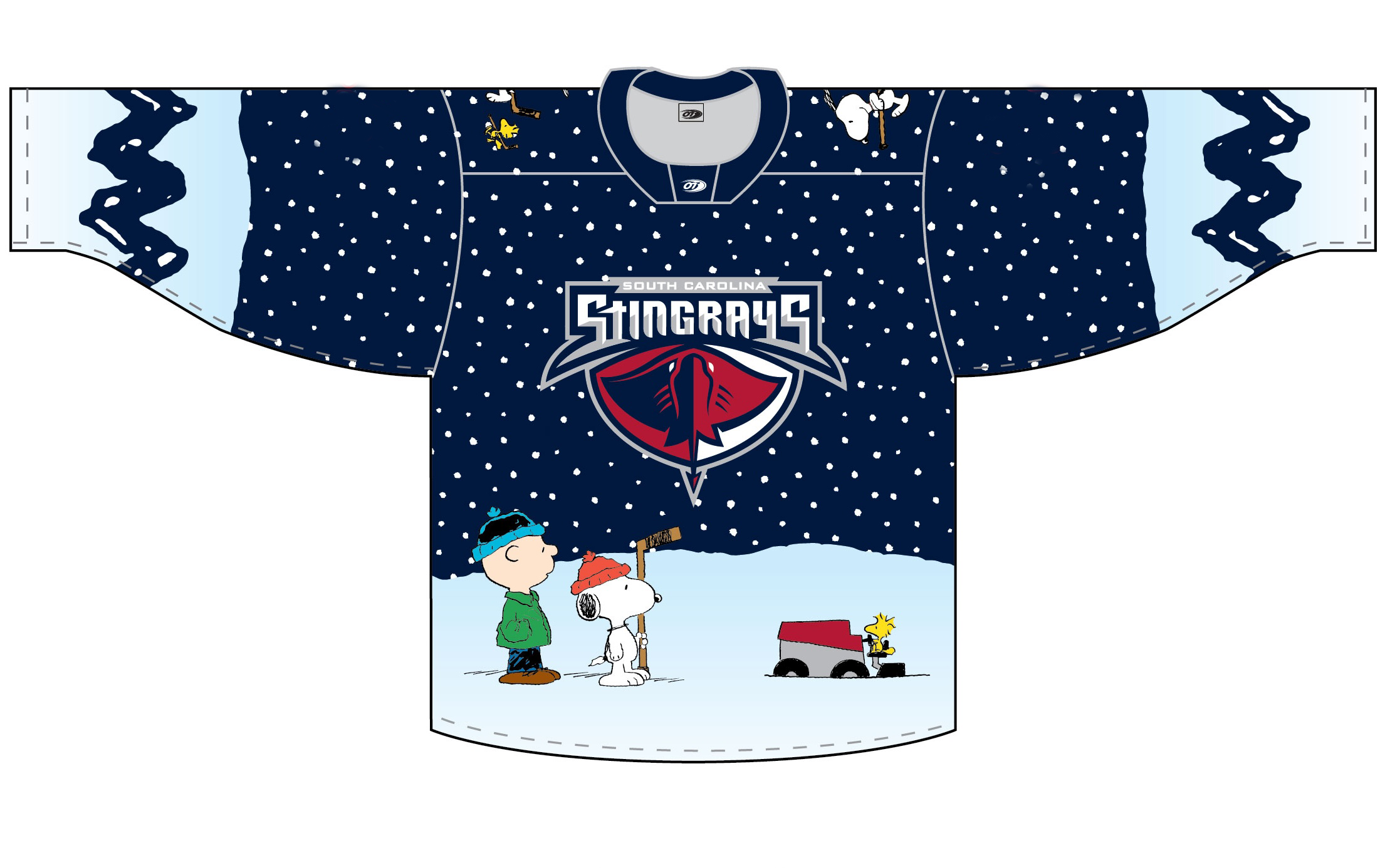 PRE-ORDER: Peanuts Christmas Replica Jersey (Please Read Description Below)