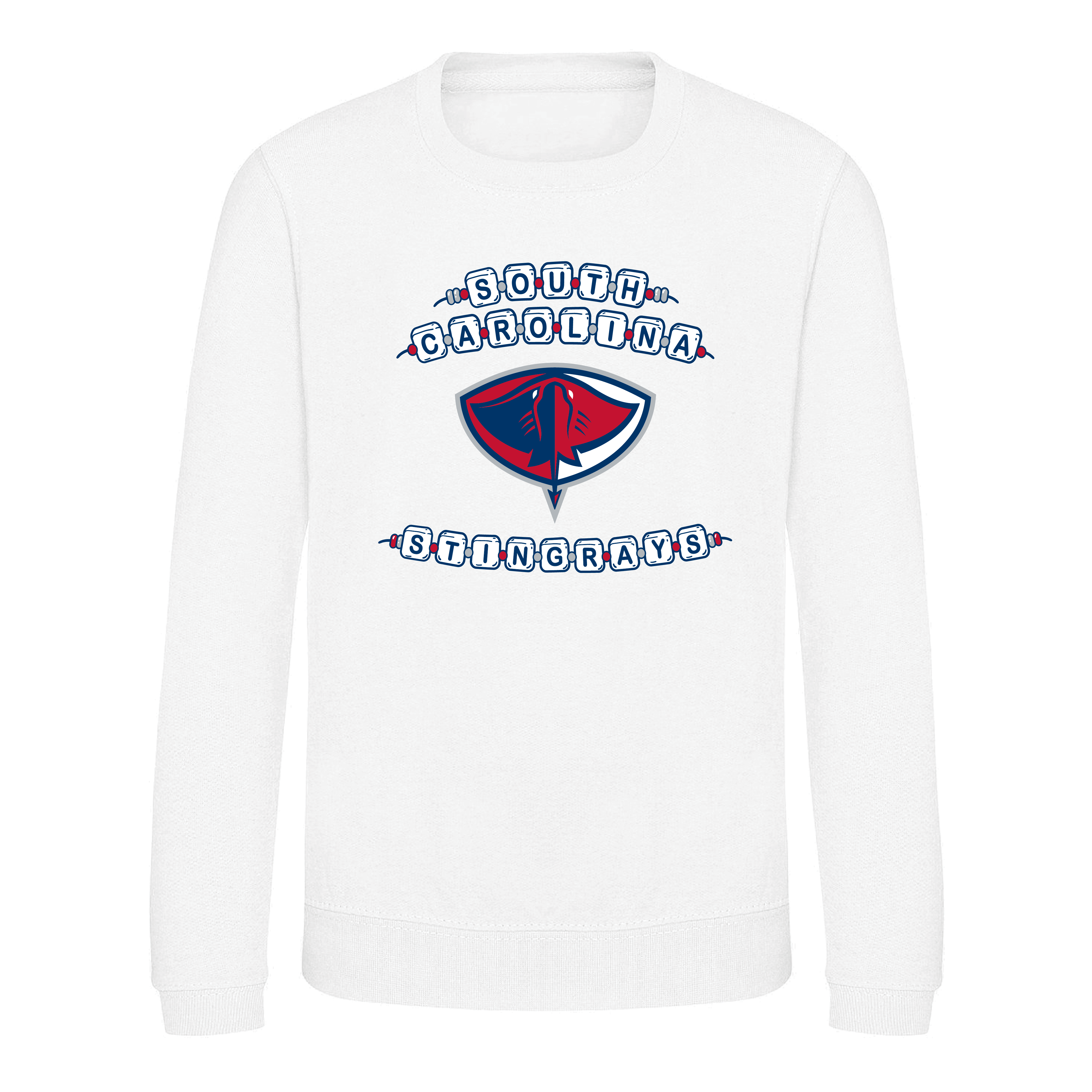 White Folklore Youth Crewneck