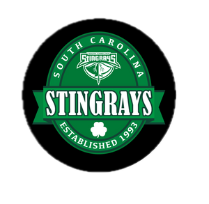 Stingrays St. Patricks Day Souvenir Puck