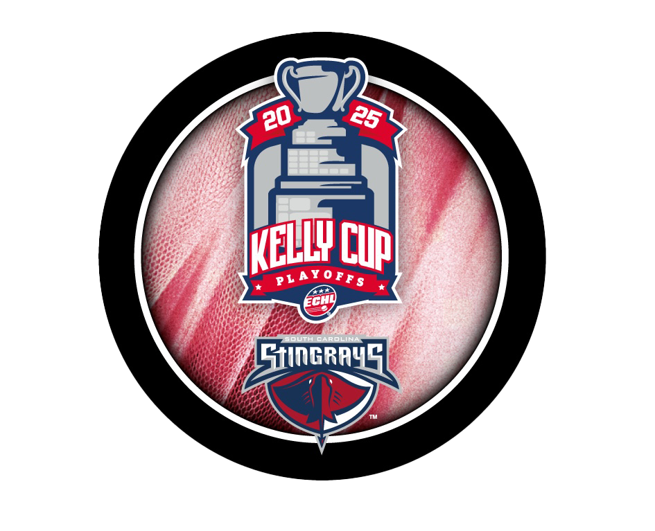 Stingrays 2025 Playoff Souvenir Puck