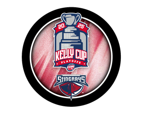 Stingrays 2025 Playoff Souvenir Puck