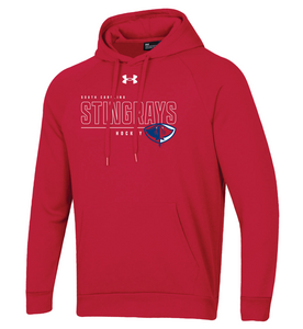 Red Under Armour All Day Fleece Hood