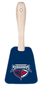 Load image into Gallery viewer, Stingrays Wooden Handle Cowbell
