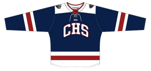 Adult Athletic Knit Stingrays SUBLIMATED Replica CHS Jersey