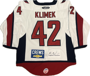 #42 Jordan Klimek Game-Worn Jersey