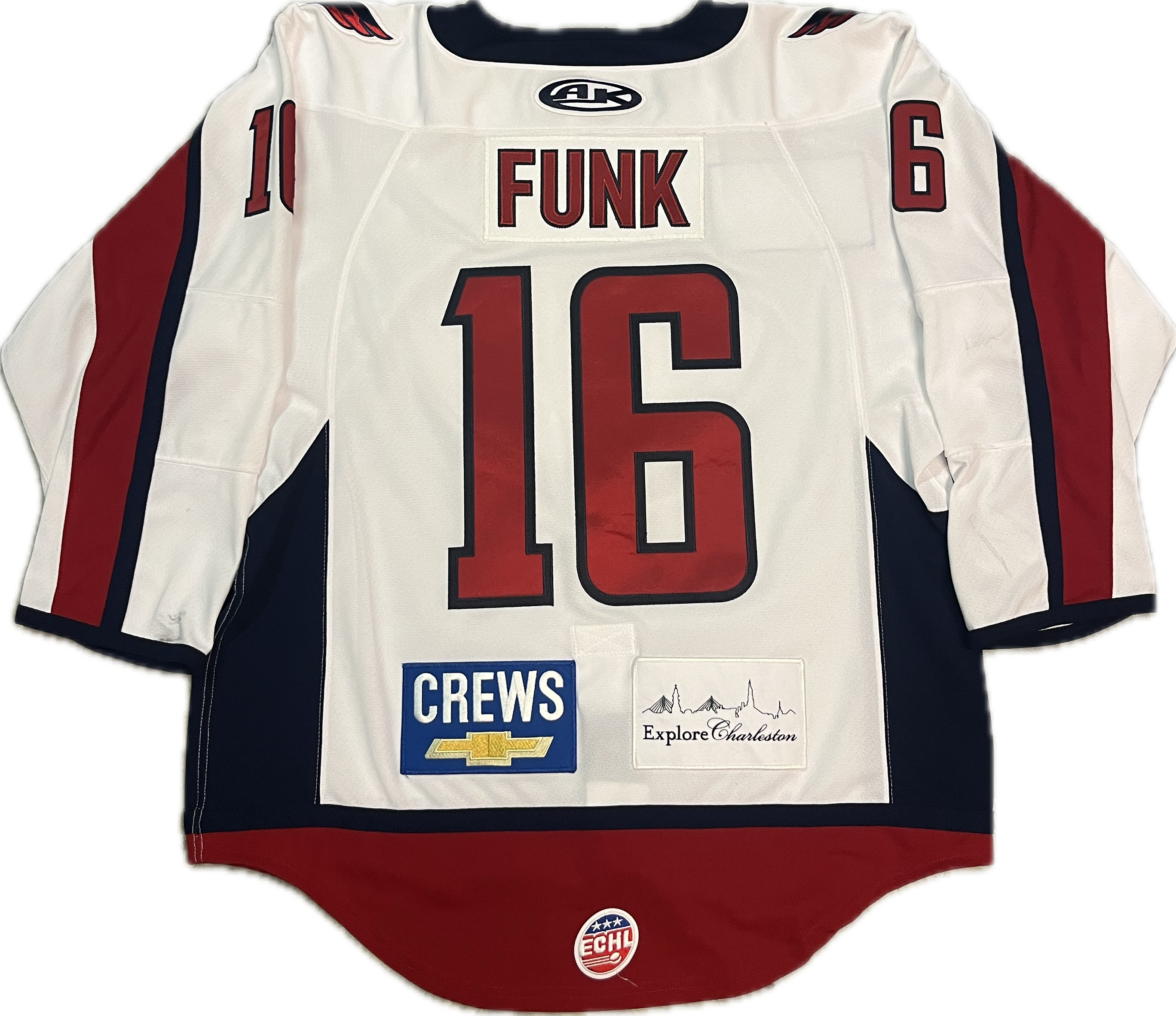 #16 Zac Funk Game-Worn Jersey
