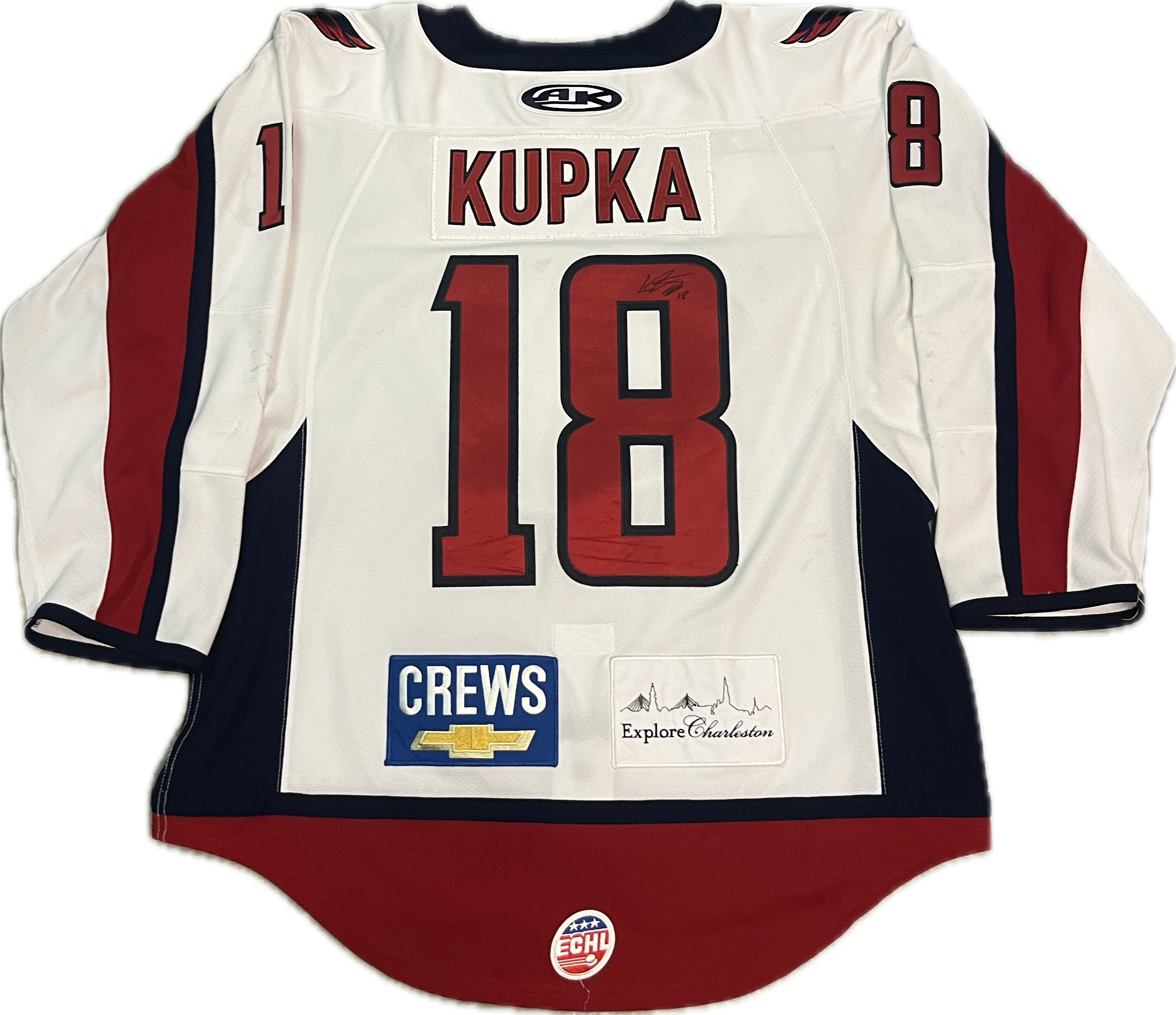 #18 Kyler Kupka Game-Worn Jersey