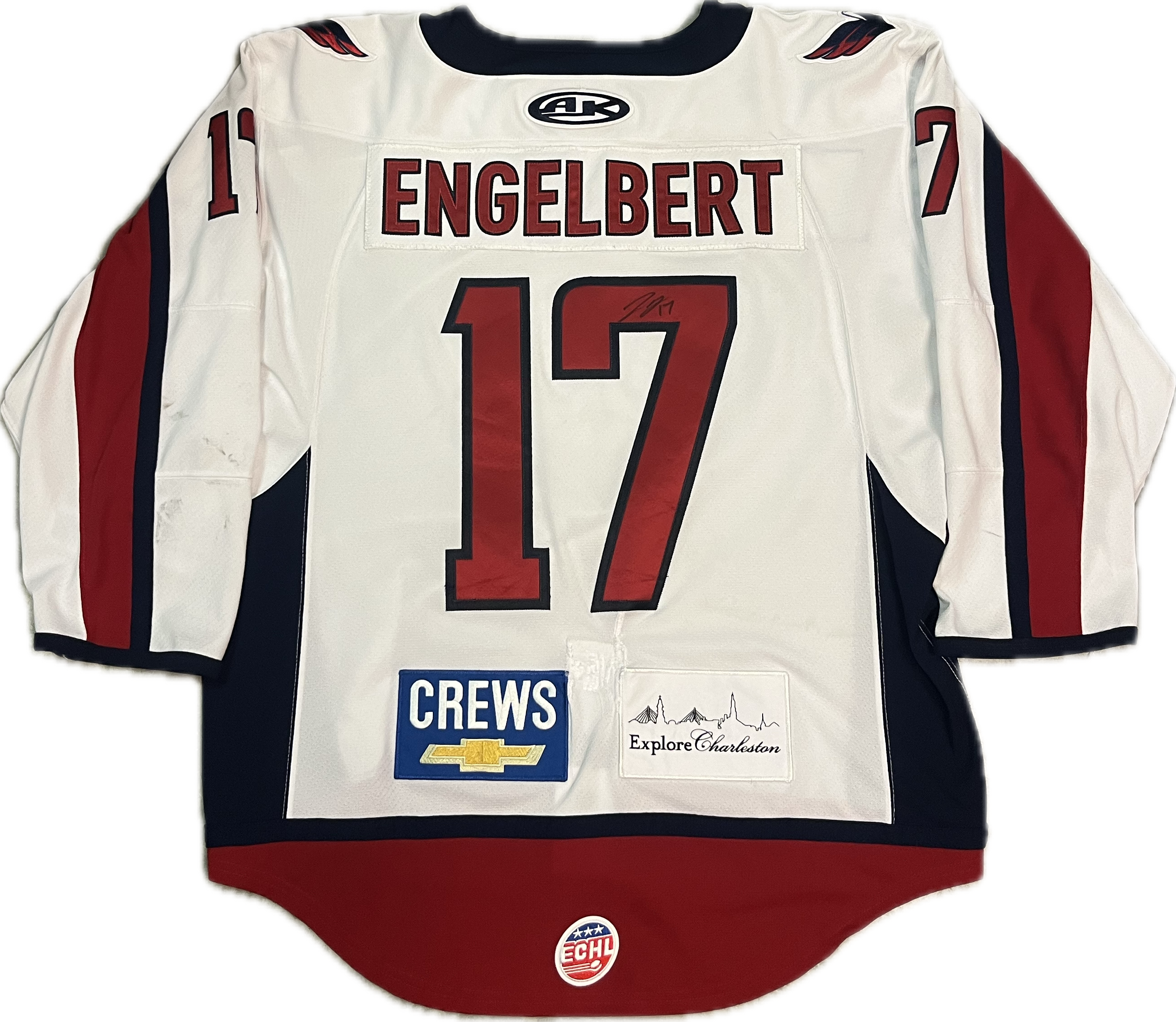 #17 Jamie Engelbert Game-Worn Jersey