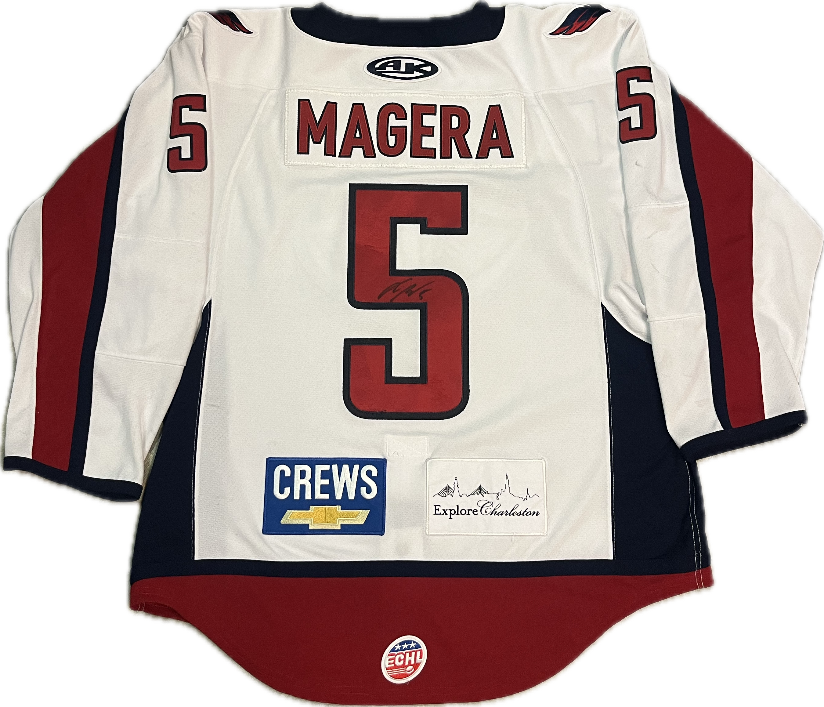 #5 Austin Magera Game-Worn Jersey