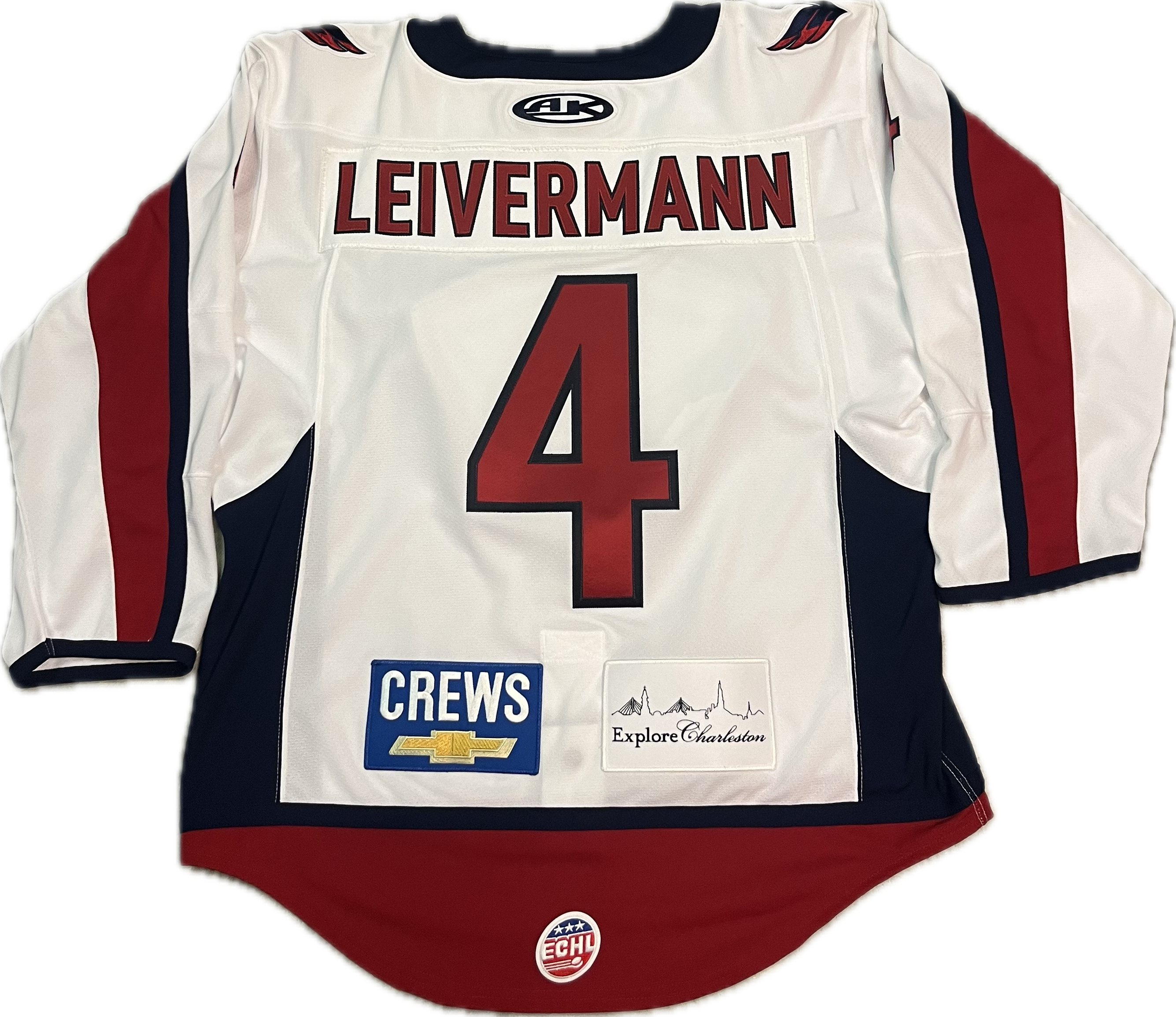 #4 Nick Leivermann Game-Worn Jersey