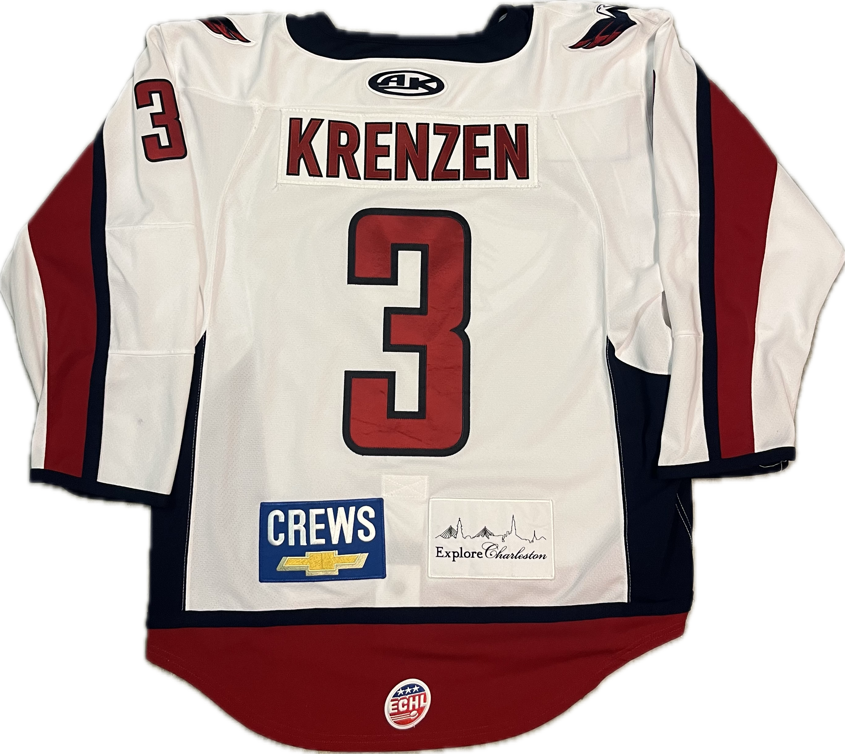 #3 Nolan Krenzen Game-Worn Jersey