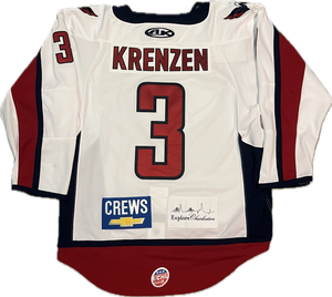 #3 Nolan Krenzen Game-Worn Jersey