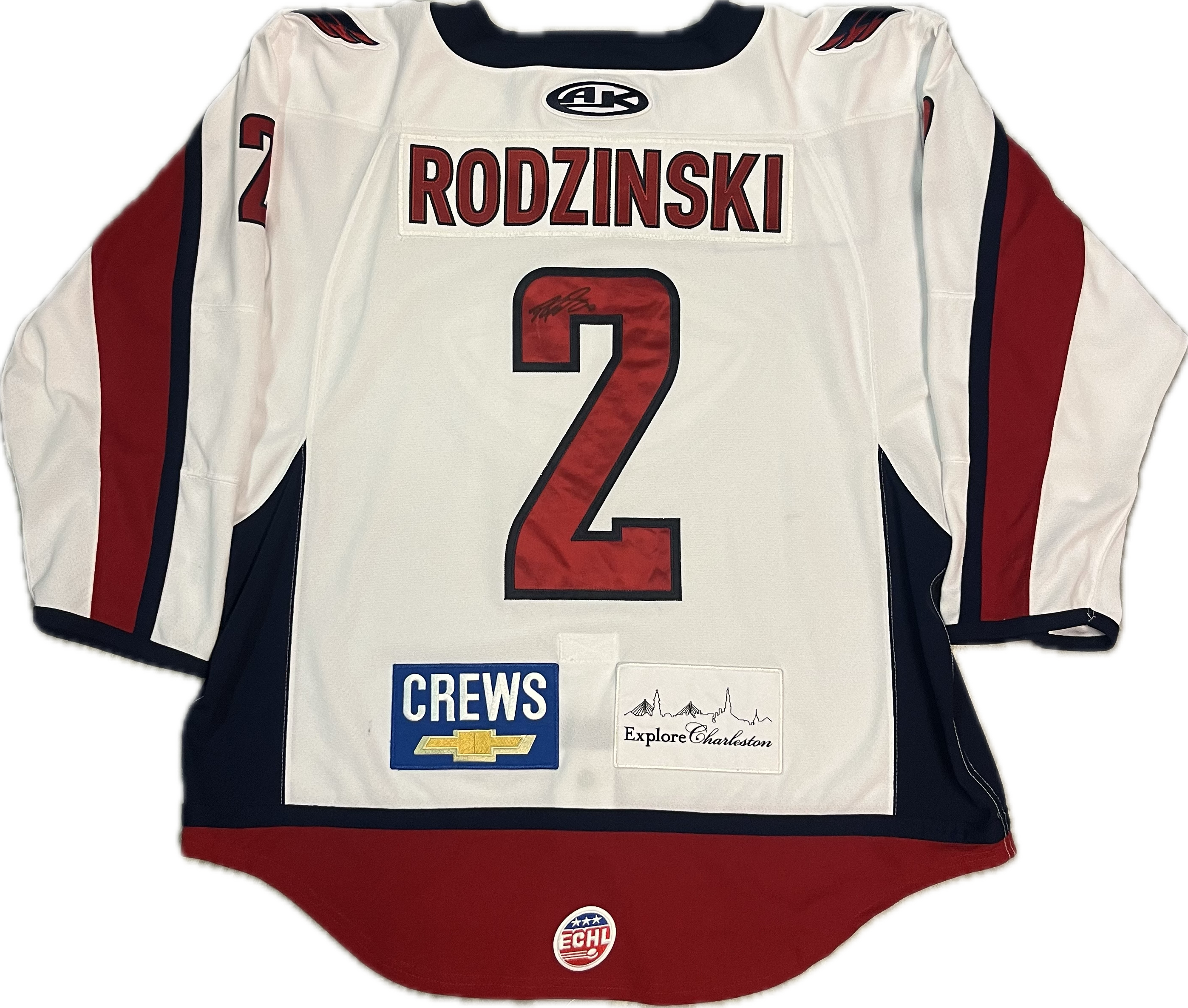 #2 Romain Rodzinski Game-Worn Jersey