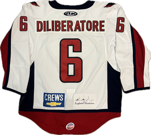 #6 Peter Diliberatore Game-Worn Jersey