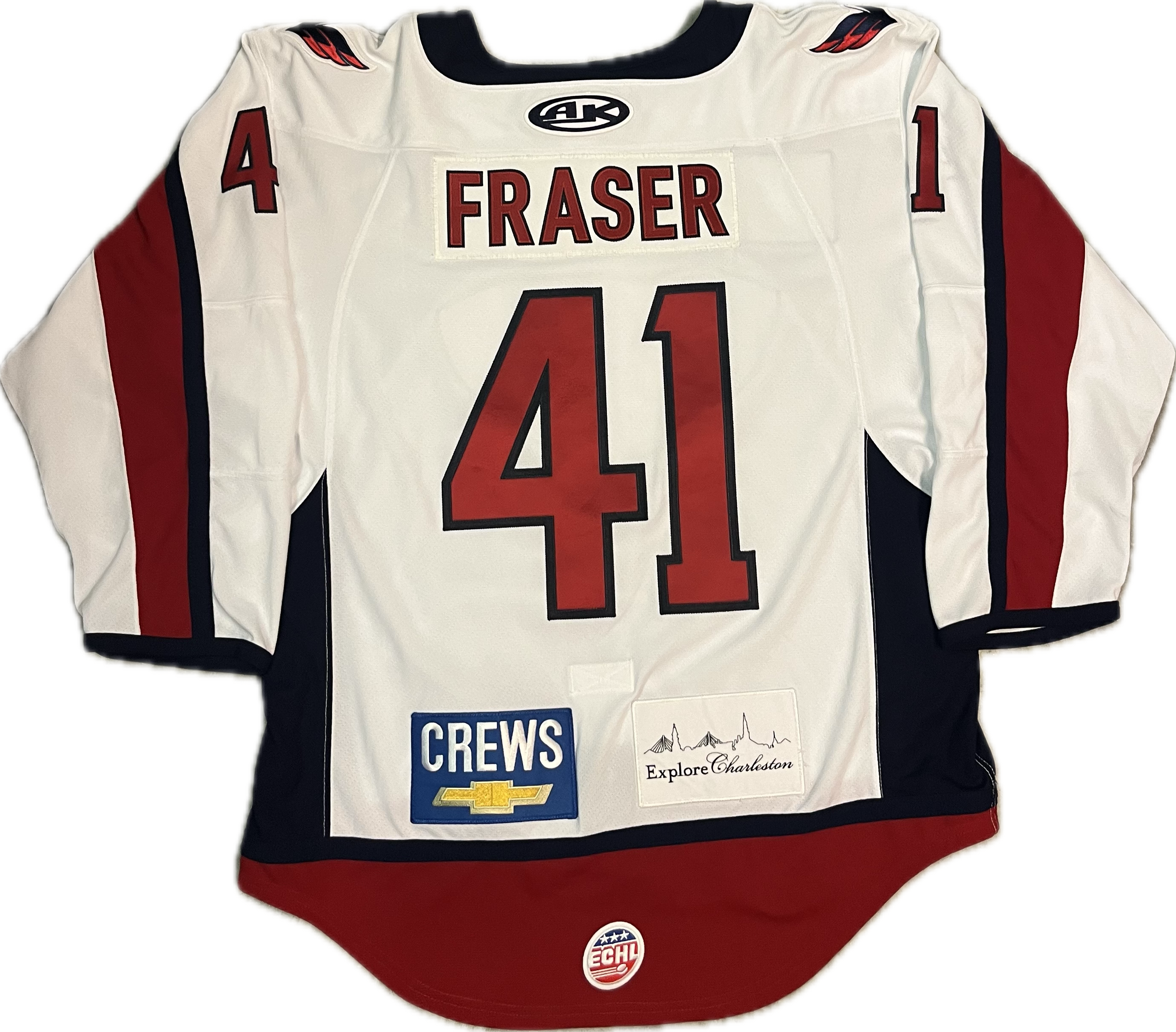 #41 Cole Fraser Game-Worn Jersey