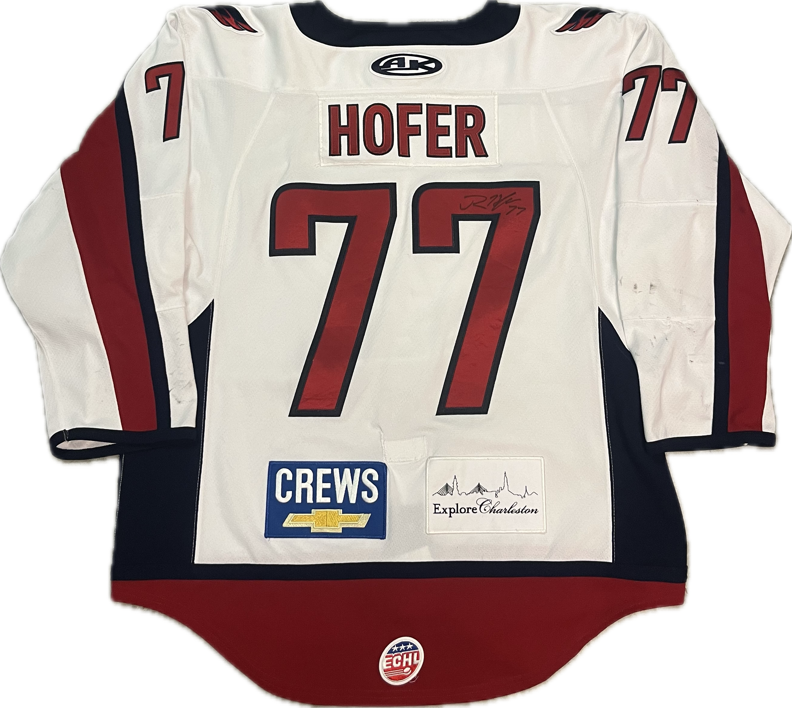 #77 Ryan Hofer Game-Worn Jersey