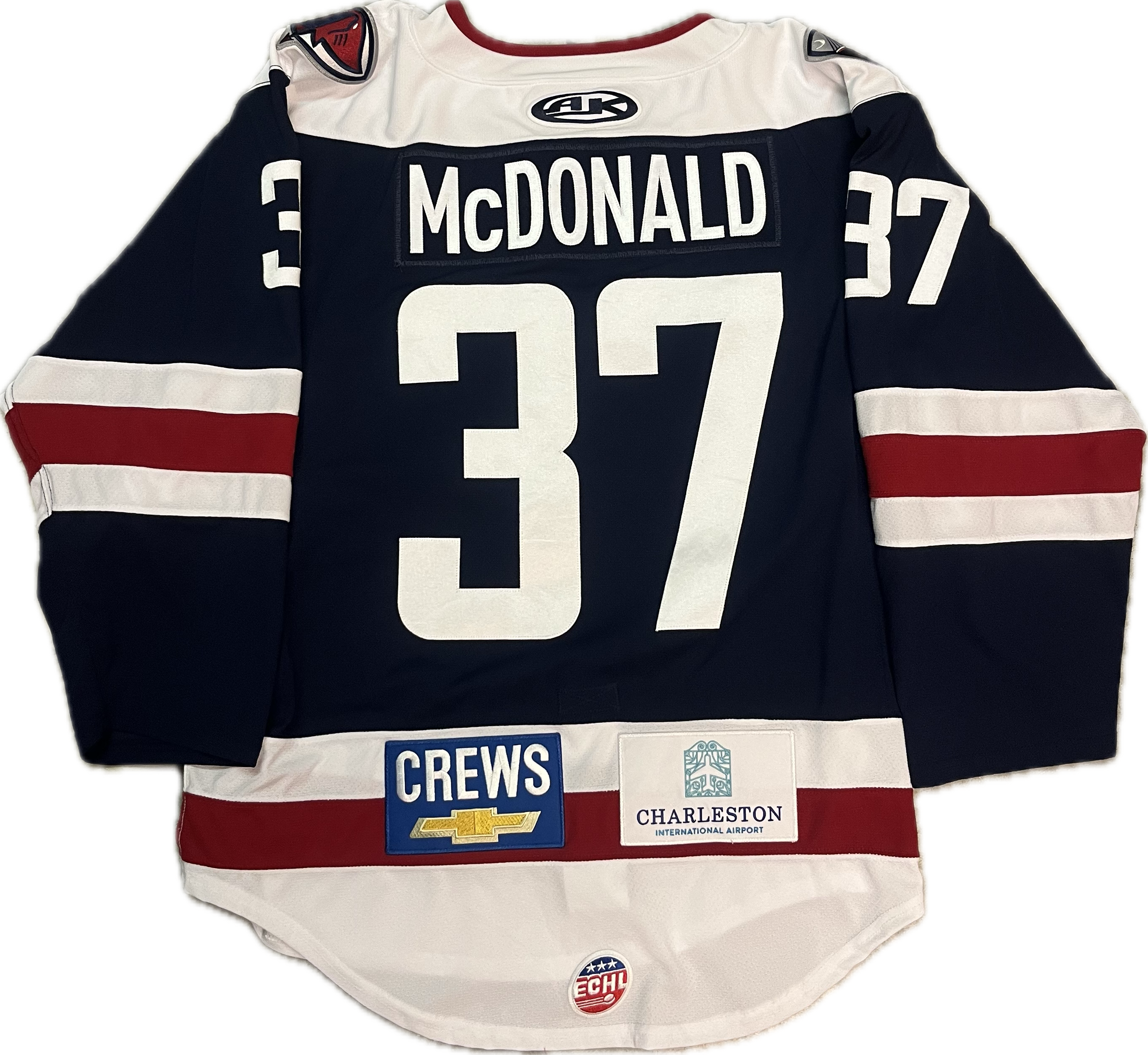 #37 Jon McDonald Game-Worn Jersey