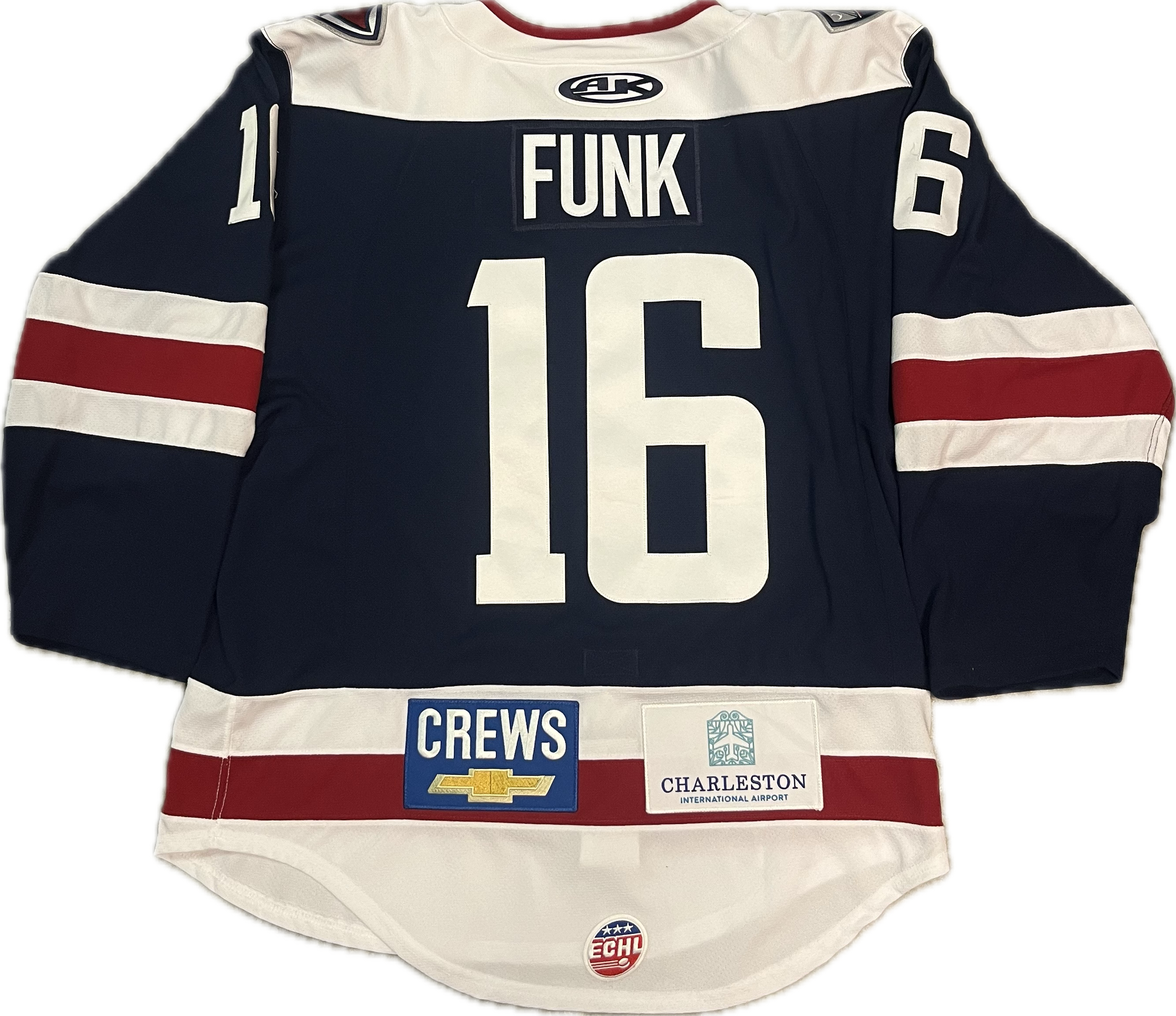 #16 Zac Funk Game-Worn Jersey