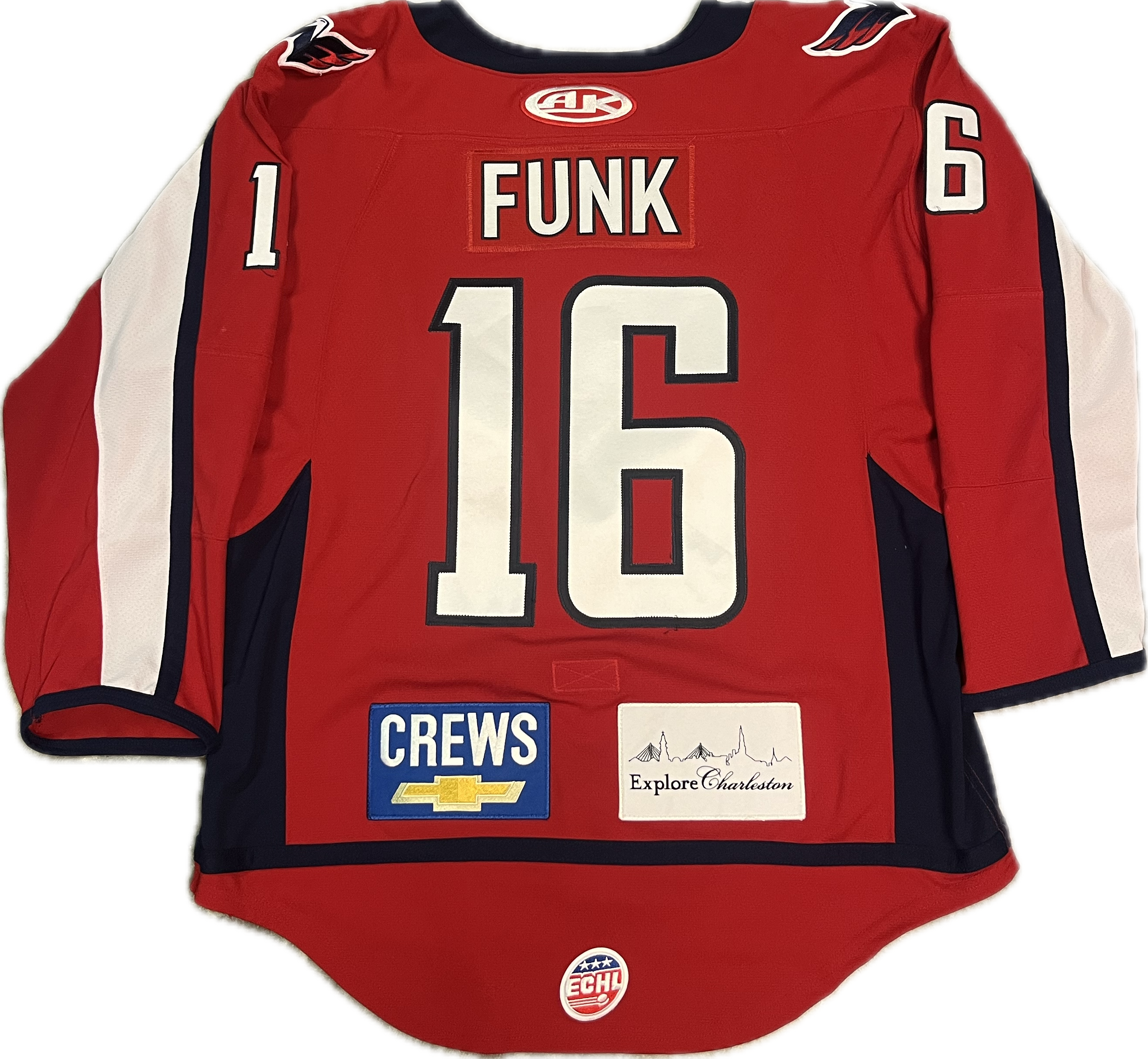 #16 Zac Funk Game-Worn Jersey