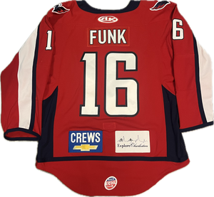 #16 Zac Funk Game-Worn Jersey