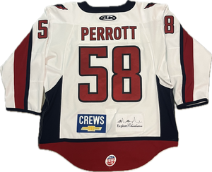 #58 Andrew Perrott Game-Worn Jersey