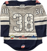 Load image into Gallery viewer, Authentic #38 Signed Military Appreciation Jersey
