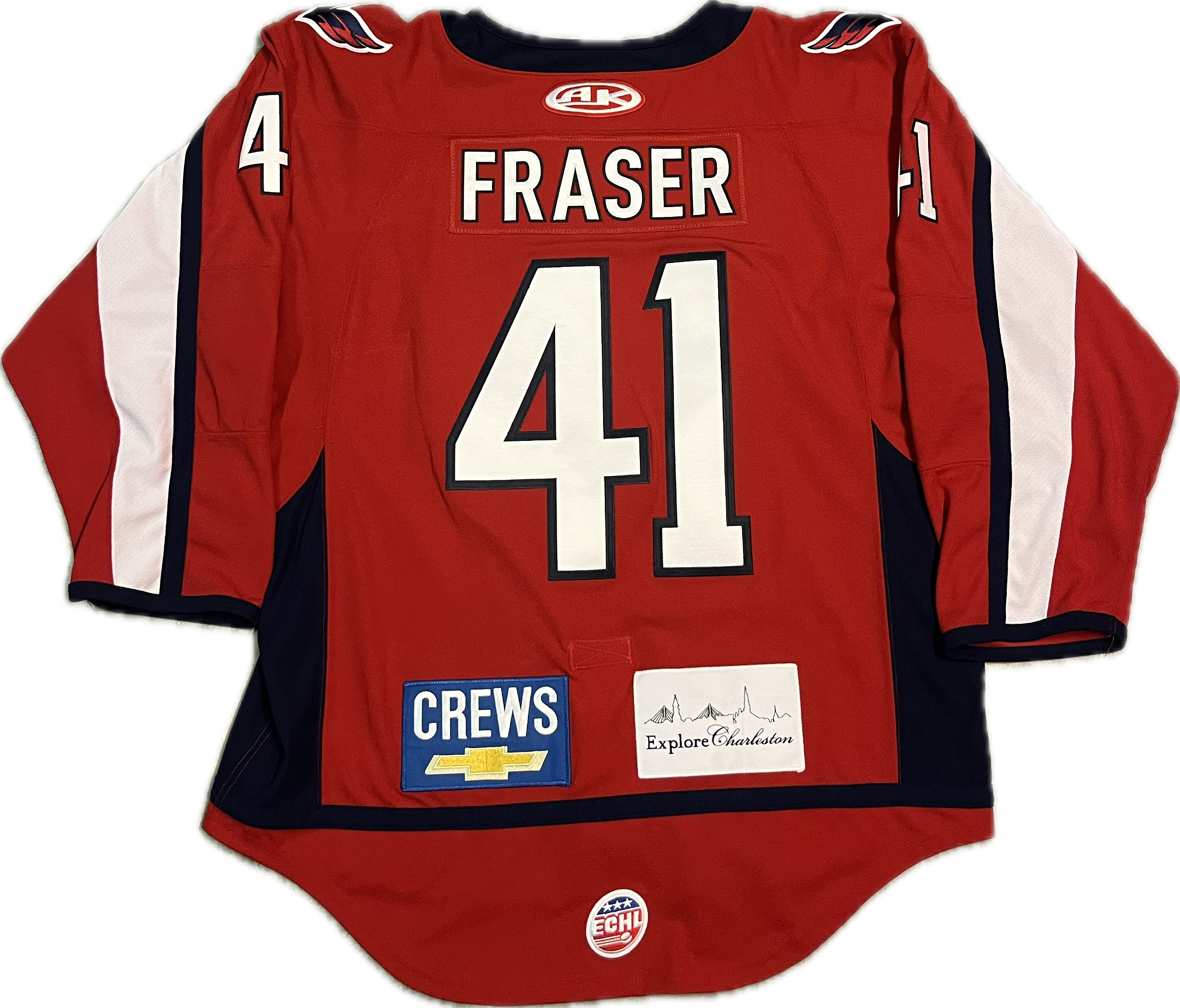 #41 Cole Fraser Game-Worn Jersey
